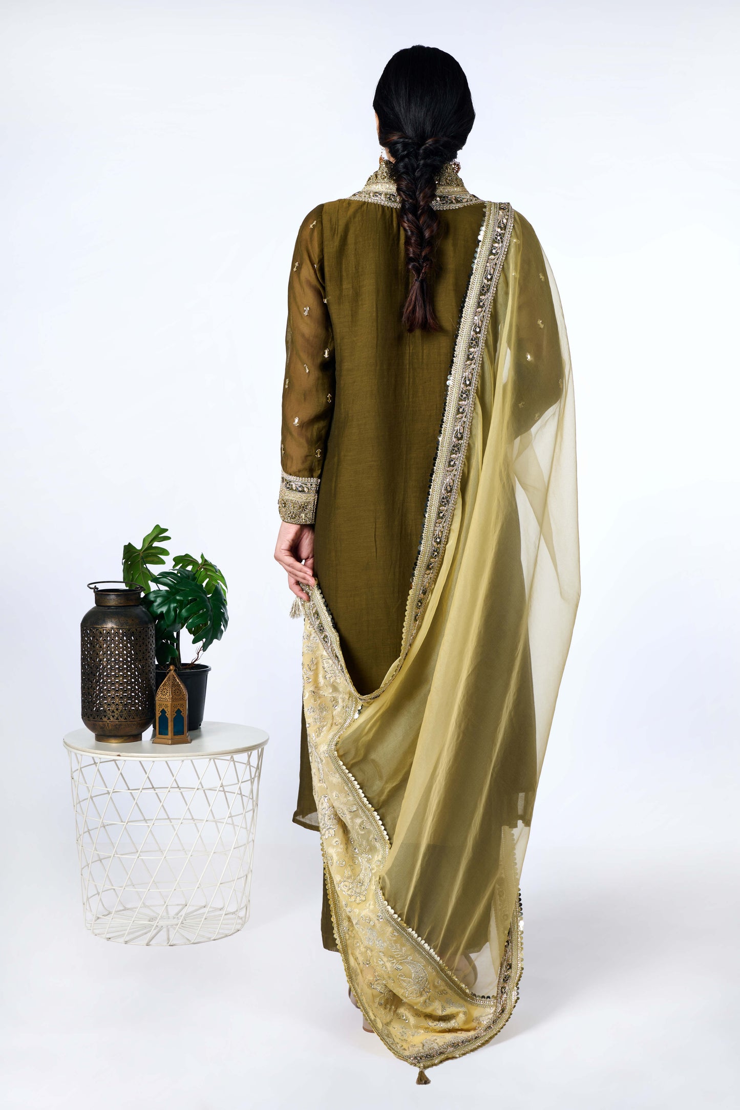 Ludhiana Green Kurta Set