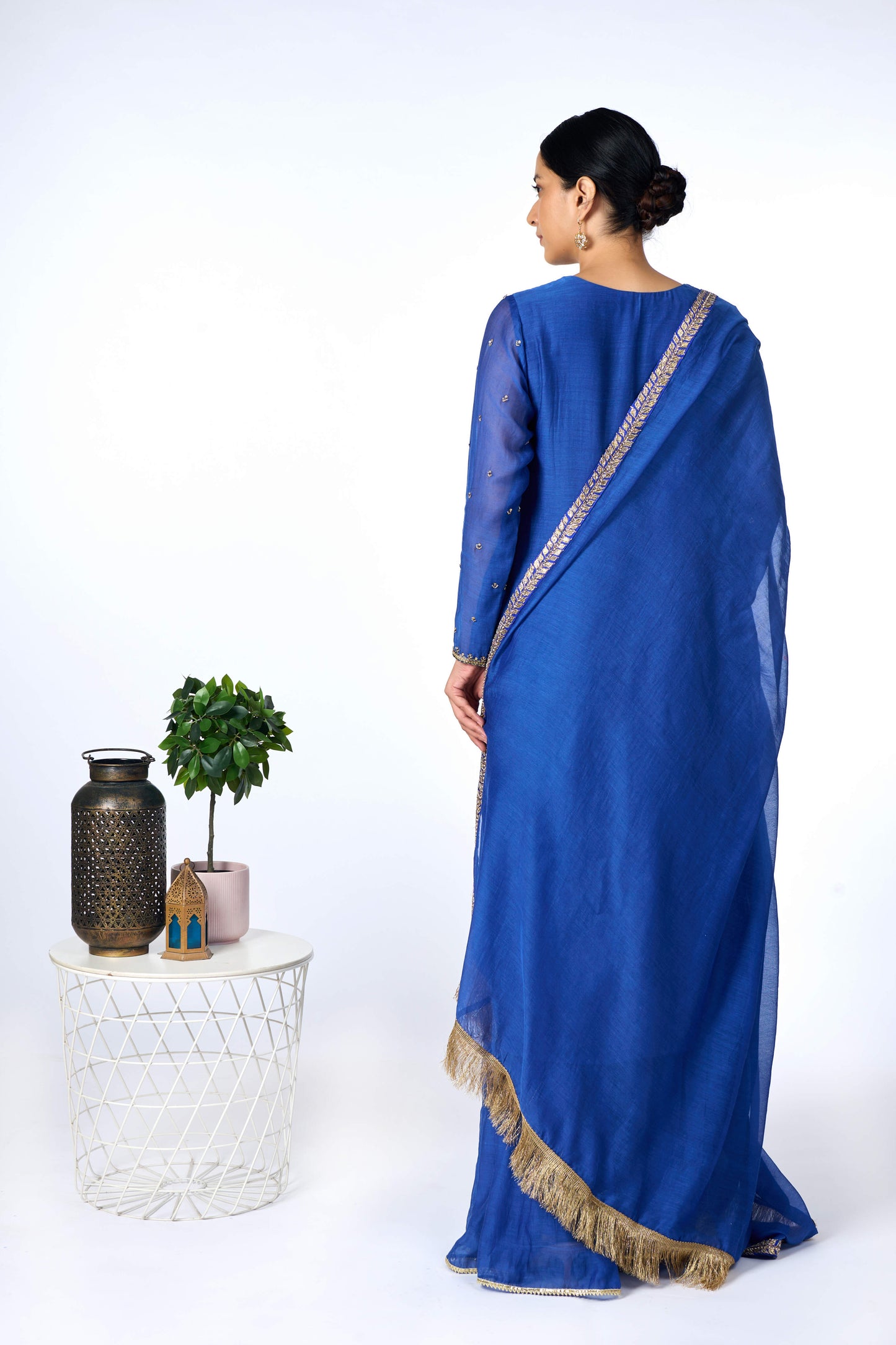 Ludhiana Blue Kurta Set