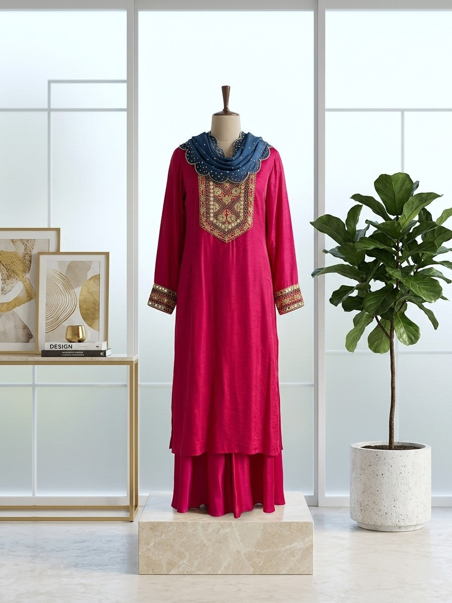 Ketav Kurta set