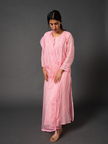 Soft Blush Pink Kurta Set