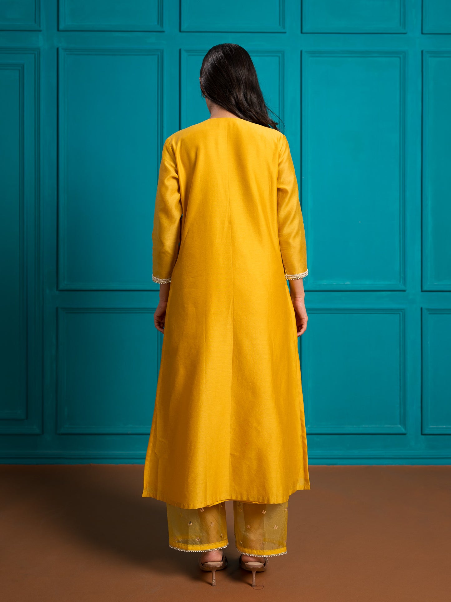 Sunshine Blossom Kurta Set